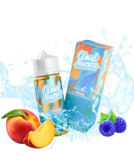 Peach Blue Raspberry - Cloud Nurdz 120ml