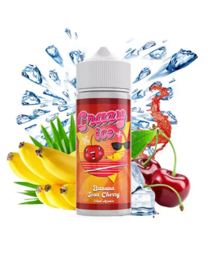 Banana Sour Cherry - Crazy Ice 120ml