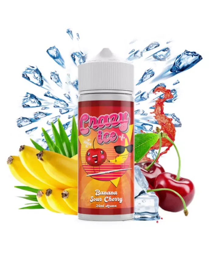 Banana Sour Cherry - Crazy Ice 120ml