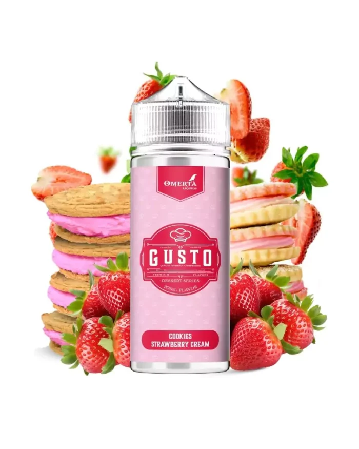 Cookies Strawberry Cream - Gusto 120