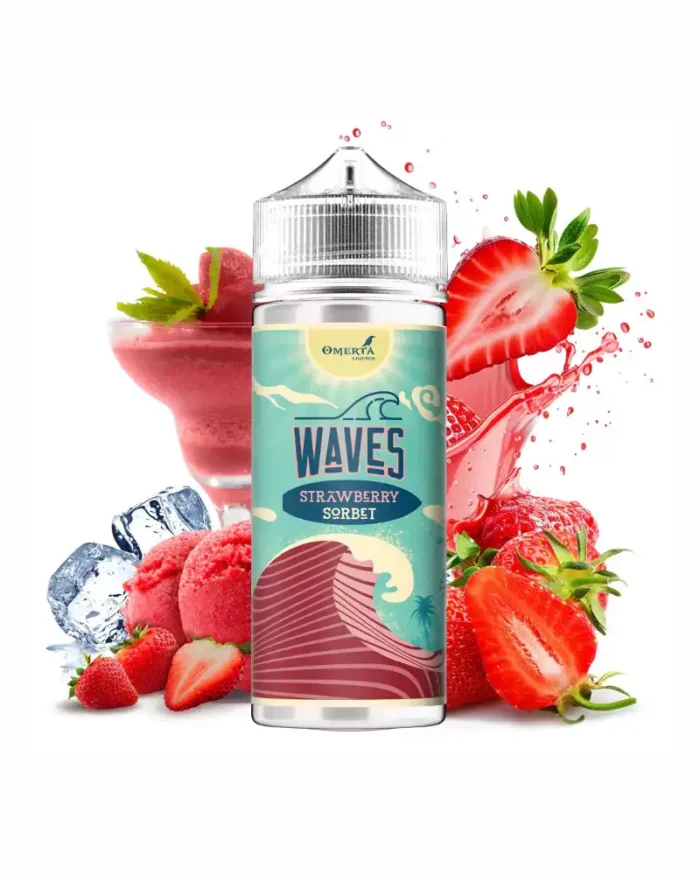 Strawberry Sorbet - Waves 120ml